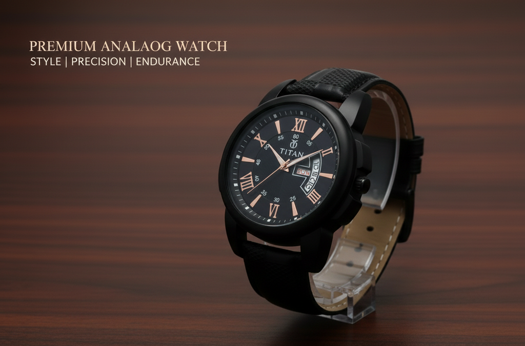 Titan Men's Analog Watch - Premium Design for Office & Casual Wear